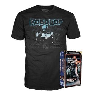 SALE!! Funko VHS Packaged T-Shirt Robocop
